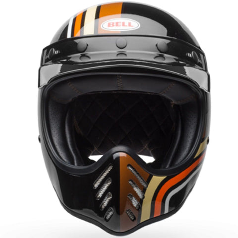 Bell Moto-3 Stripes Black / Orange