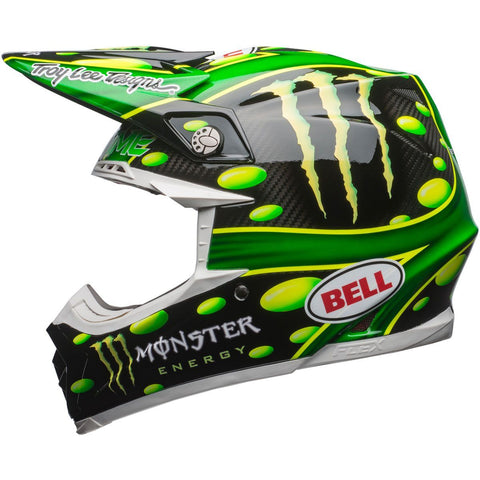 Bell Moto-9 Flex Mcgrath Monster Green / Black