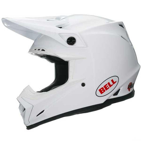 Bell Moto-9 Flex Solid White