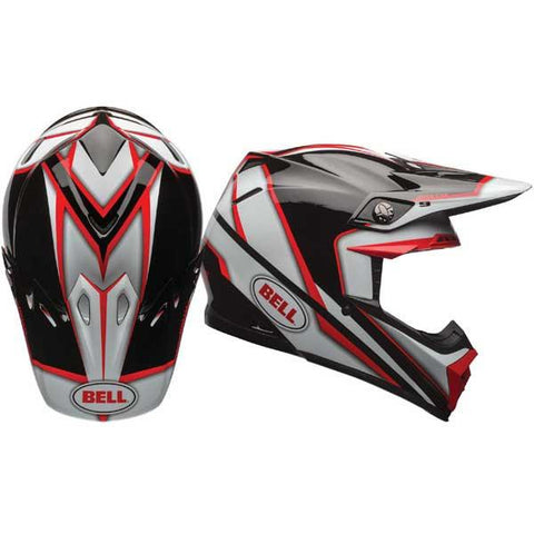 Bell Moto 9 Spark Red / Black