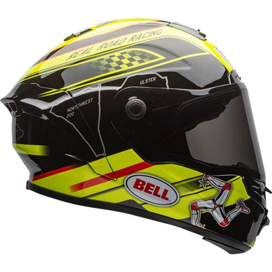 Bell Star Helmet IOM Black / Hi Viz Yellow