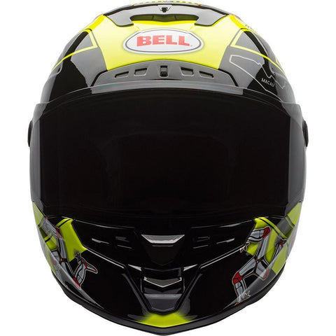 Bell Star Helmet IOM Black / Hi Viz Yellow