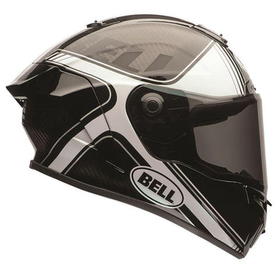 Bell Race Star Tracer Gloss Black / White