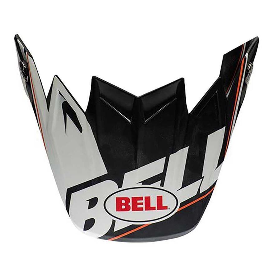 Bell Moto 9 Flex Peak Blocked Black