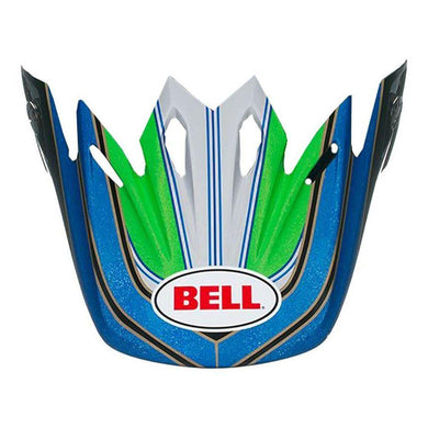Bell Moto 9 Peak Stance Blue Green