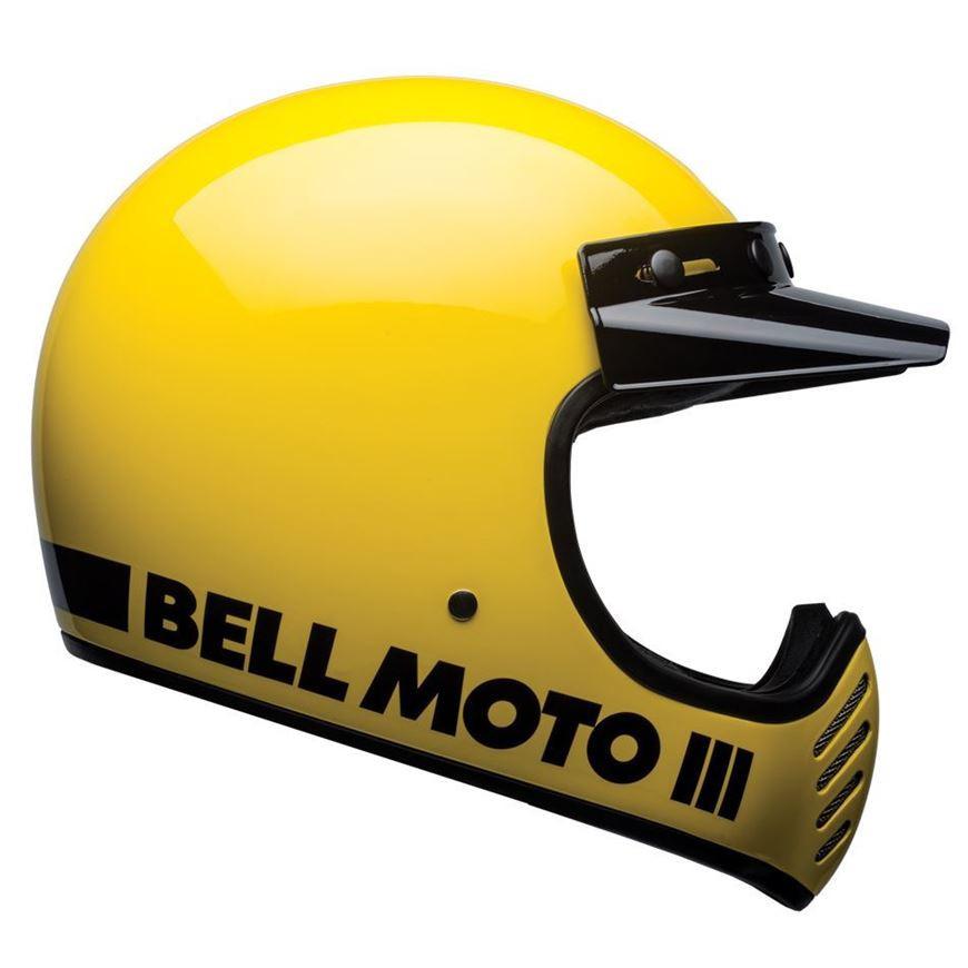 Bell Moto 3 Classic Yellow