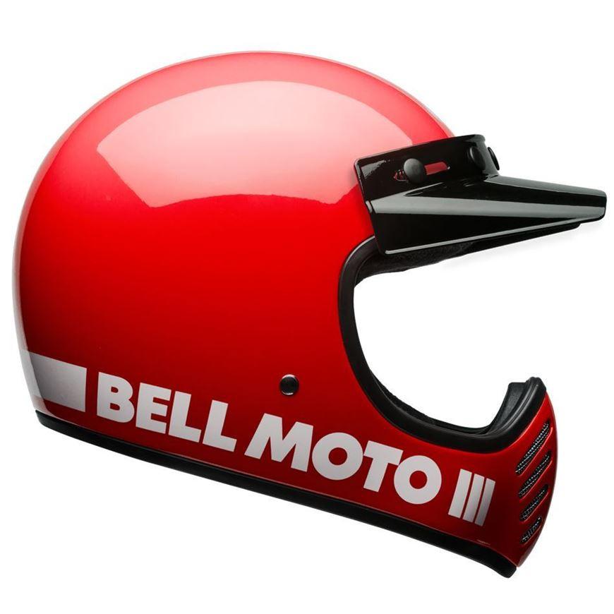 Bell Moto 3 Classic Red