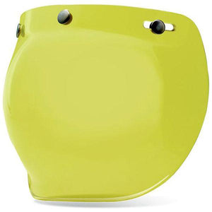 Bell Custom 500 3-Snap Bubble Shield Yellow