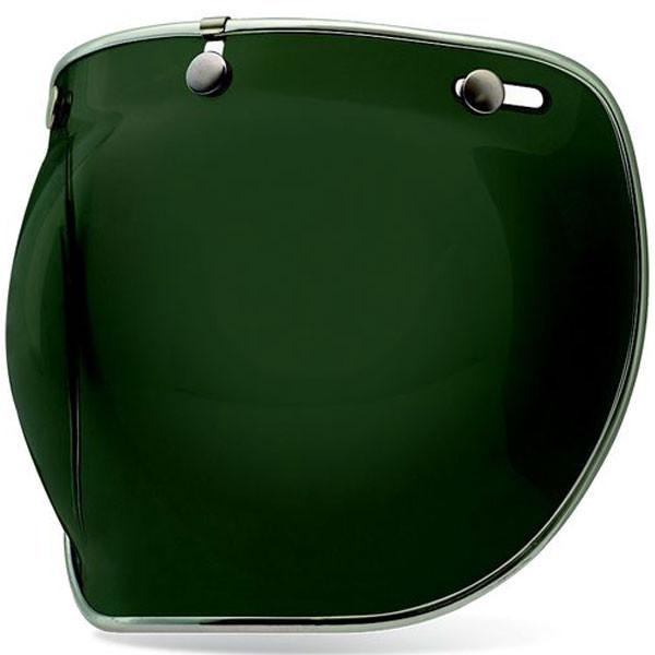 Bell Custom 500 3-Snap Bubble Deluxe Shield Wayfarer Green