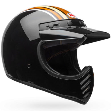Bell Moto-3 Stripes Black / Orange
