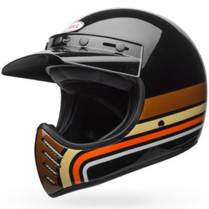 Bell Moto-3 Stripes Black / Orange