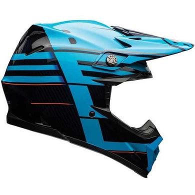 Bell Moto-9 Flex Blocked Blue