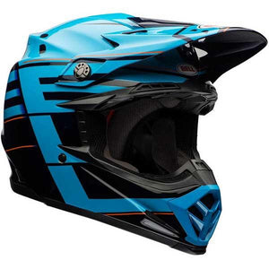 Bell Moto-9 Flex Blocked Blue