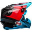Bell Moto-9 Flex Hound Matte Cyan / Red
