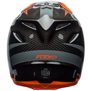 Bell Moto-9 Flex Hound Matte Orange / Charcoal