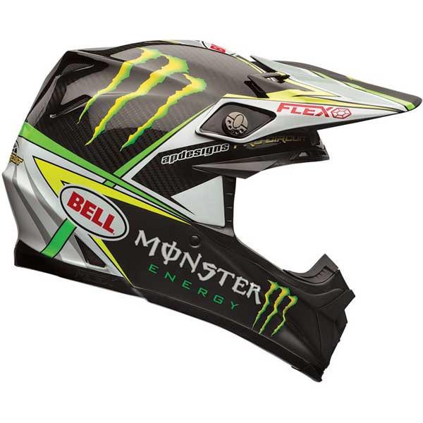 Mx Casco Bell Monster Energy Bell Moto Carbon Flex Pro Circuit 17