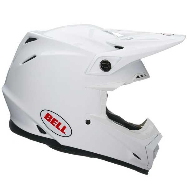 Bell Moto-9 Flex Solid White