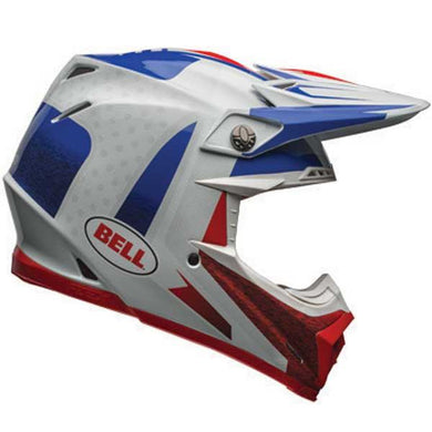 Bell Moto 9 Flex Vice Blue / Red