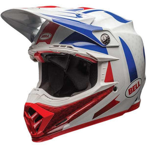 Bell Moto 9 Flex Vice Blue / Red
