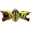 Bell Moto 9 Flex Vice Blue / Yellow