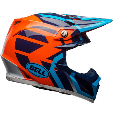 Bell Moto-9 MIPS District Blue / Orange