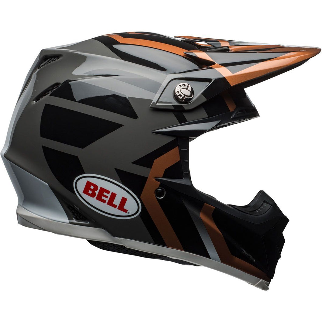 Bell Moto-9 MIPS District Copper / Black / Charcoal