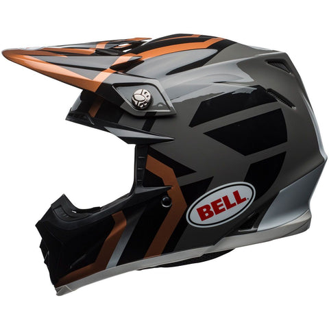 Bell Moto-9 MIPS District Copper / Black / Charcoal