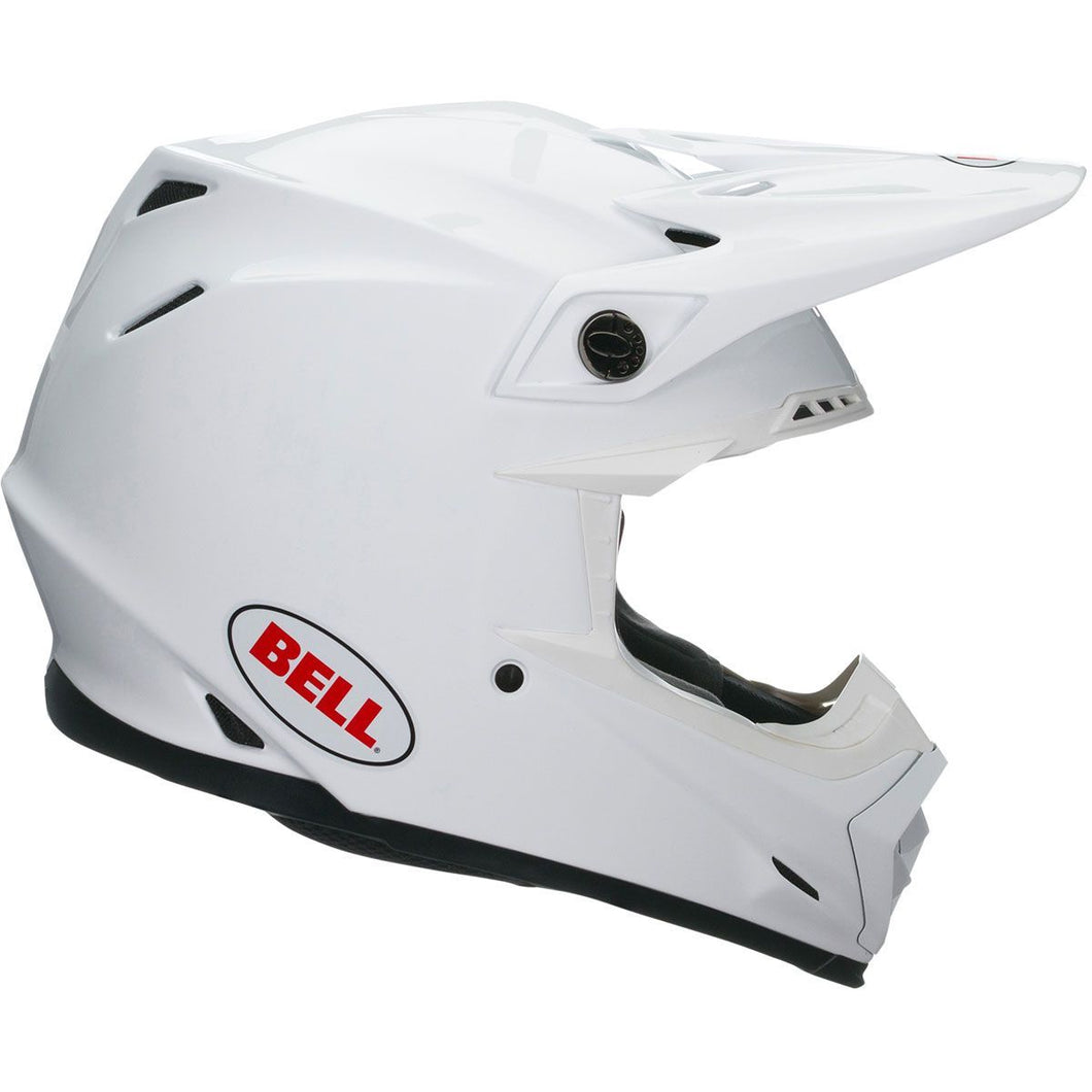 Bell Moto-9 MIPS Solid White