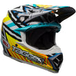 Bell Moto-9 MIPS Tagger Asymetric Gloss Yellow / Blue / White