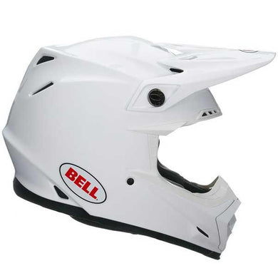 Bell Moto-9 Solid White