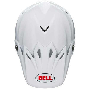 Bell Moto-9 Solid White