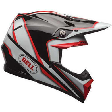 Bell Moto 9 Spark Red / Black