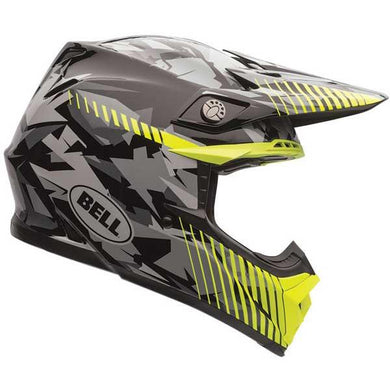Bell Moto-9 Yellow Camo