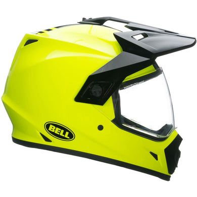 Bell MX-9 Adventure MIPS Solid Gloss Hi-Viz Yellow