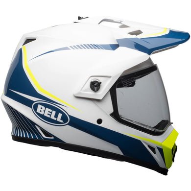 Bell MX-9 Adventure MIPS Torch White / Blue / Yellow