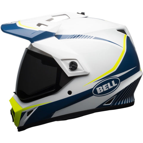 Bell MX-9 Adventure MIPS Torch White / Blue / Yellow
