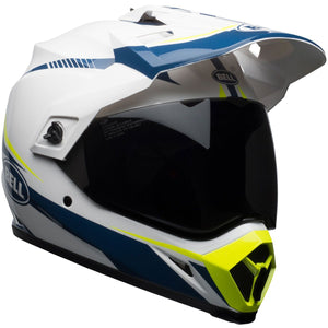 Bell MX-9 Adventure MIPS Torch White / Blue / Yellow