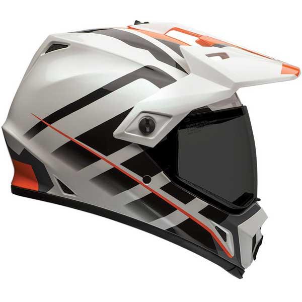 Bell MX-9 Adventure Raid Orange / White