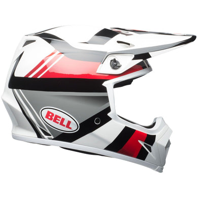 Bell MX-9 MIPS Marauder White / Black / Red