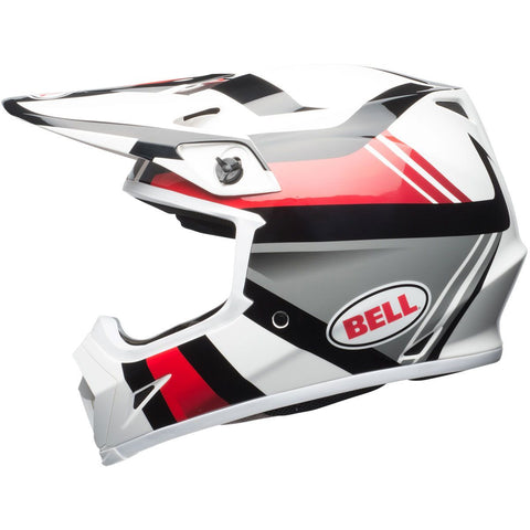 Bell MX-9 MIPS Marauder White / Black / Red