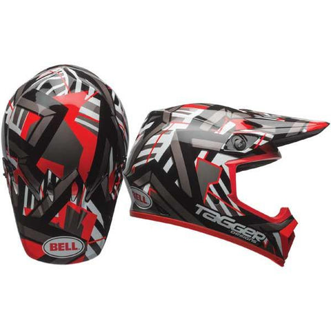 Bell MX 9 Mips Tagger Double Trouble Black / Red