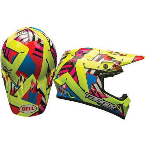 Bell MX 9 Mips Tagger Double Trouble Hi-Viz / Yellow