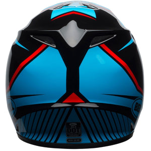 Bell MX-9 MIPS Torch Black / Cyan / Red