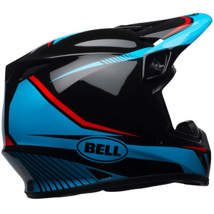 Bell MX-9 MIPS Torch Black / Cyan / Red
