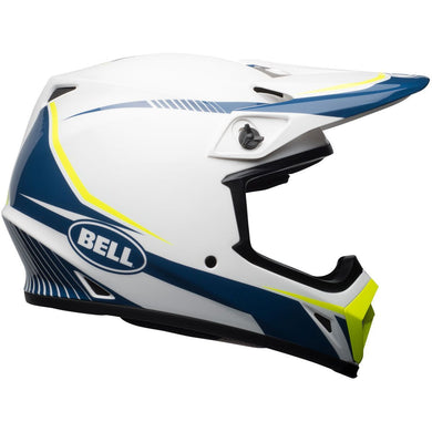Bell MX-9 MIPS Torch White / Blue / Yellow