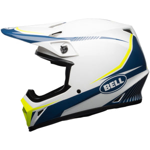 Bell MX-9 MIPS Torch White / Blue / Yellow