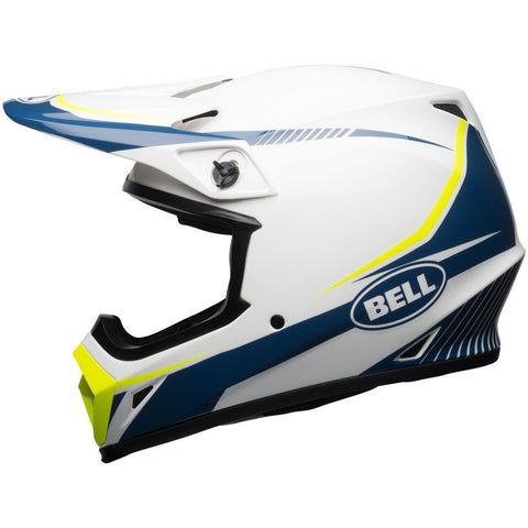 Bell MX-9 MIPS Torch White / Blue / Yellow