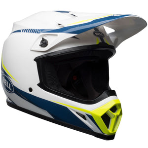 Bell MX-9 MIPS Torch White / Blue / Yellow