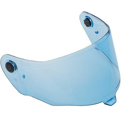 Bell Pro Star / Race Star / Star Panovision Visor - Hi Def Blue (with Tearoff Posts)