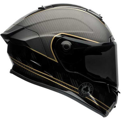 Bell Race Star Speed Check Matte Black / Gold